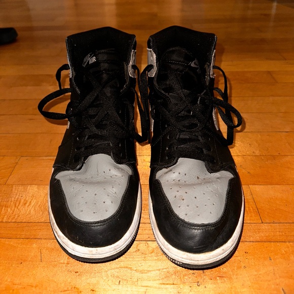 Size 13 Air Jordan 1 Retro High- Shadow Grey - Picture 2 of 3